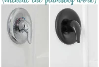 Revamp Your Bathroom Fixtures with Spray Paint