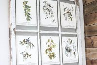 Window Frame Decor: Free Botanical Printables for Your Home