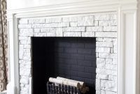 DIY Faux Fireplace Makeover