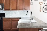 Transform Your Kitchen: DIY Concrete Countertops Over Laminate