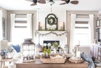 Beyond the Baubles: Winter Mantel and Living Room Comforts