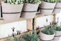 Upcycled Banister Wall Planter