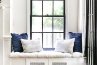 Kitchen Cabinet Window Seat Transformation