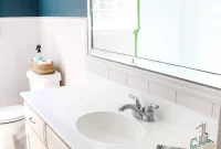 Transform Your Bathroom Counter with Paint