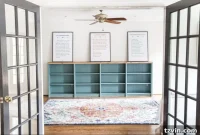 Custom Playroom Library Corner