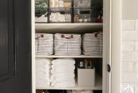 Flawless Bathroom Linen Closet Organization Ideas
