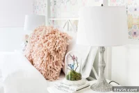 Olivia’s Bedroom Transformation: A Baroque Lamp Revival