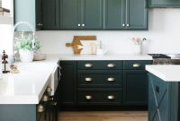Fresh Green Kitchen Cabinet Ideas