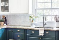 A Breath of Fresh Air Green Kitchen Cabinets