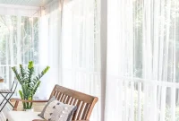 Sub-$100 Porch Paradise: DIY Curtains & Screens