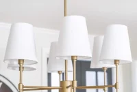 Chandelier Makeover: Our Favorite Brass Spray Paint