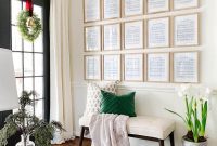 Holiday Sheet Music Art Display