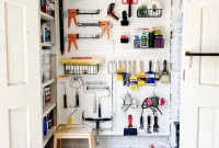 Paint Storage Perfection: Closet Organization Hacks