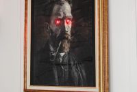 Turn a Thrifted Frame into Haunting Halloween Art