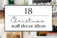 Deck the Walls: 18 Christmas Decor Ideas & Holiday Art Printables