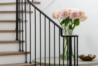 Black Stair Railing Ideas for a Dramatic Entry
