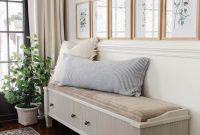 Reeded Elegance: A Shoe Storage Bench Makeover