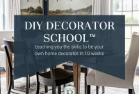 Enroll Today: Limited Spots in DIY Decorator School