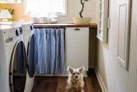 The Narrow Laundry Room: A Functional Powerhouse