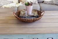 DIY Card Catalog Coffee Table Transformation