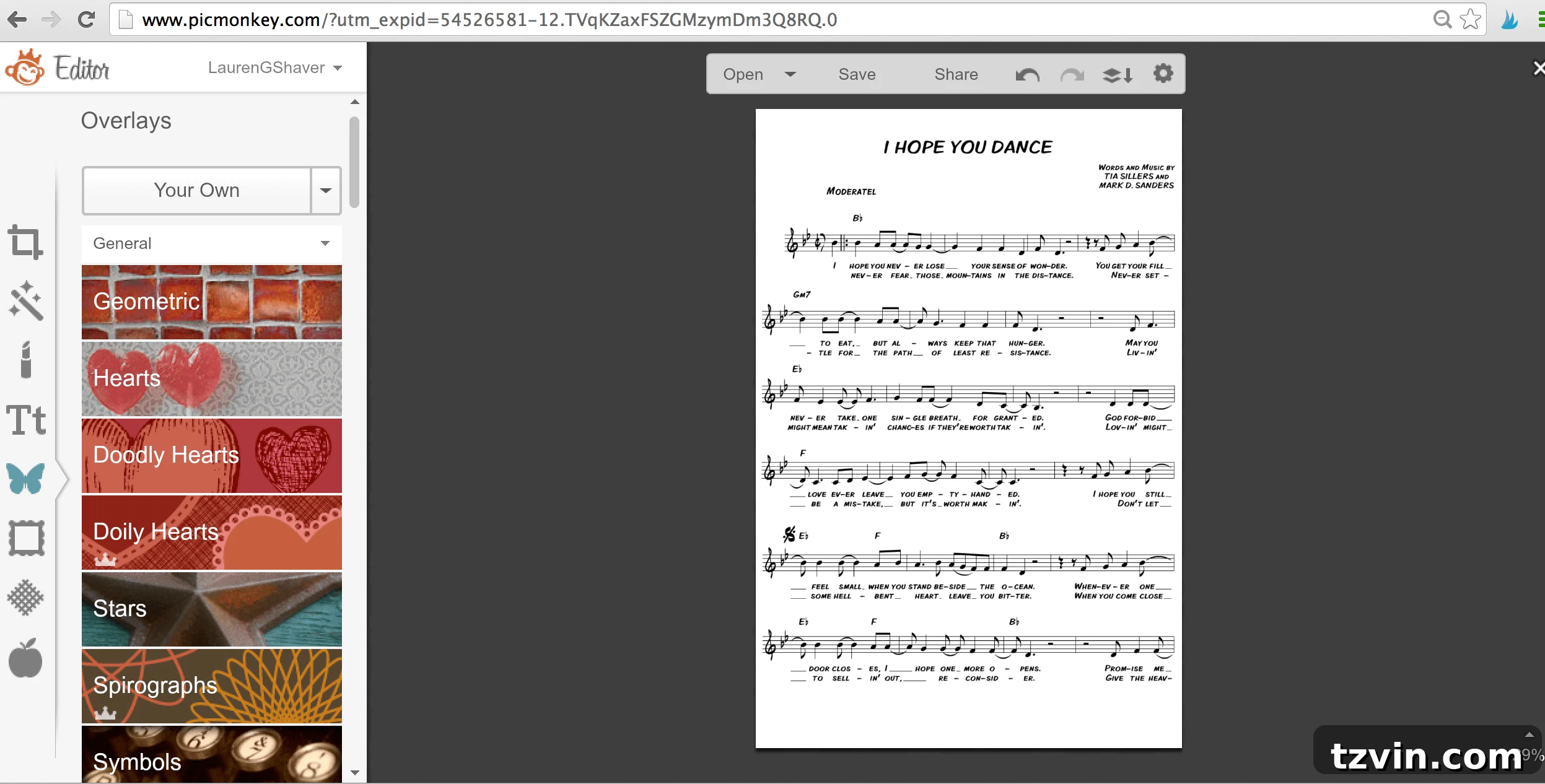 DIY Giant Sheet Music Wall Art 15 Screenshot of a digital sheet music file, ready for printing.