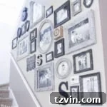 Goodwill Gold: Professional Shoppers Share Their Top Thrift Hacks 25 12 Goodwill Shopping Secrets Revealed | Bless'er House -- almost all of the frames on this gallery wall were Goodwill finds. It shows the wide variety of things you can find and how easy it is to DIY it into something beautiful!