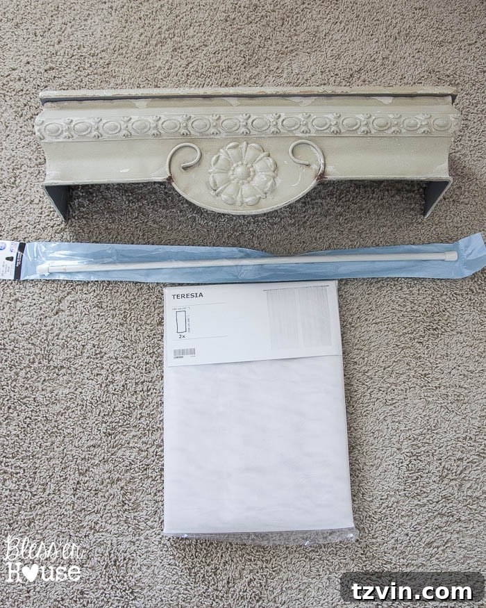 Upcycled Shelf Canopy Crown Project 3 Repurposed Shelf Canopy - Cost-effective DIY decor for a child's bedroom.