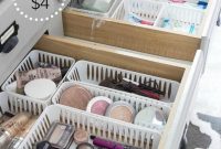 Dollar Store Bathroom Drawer Hacks