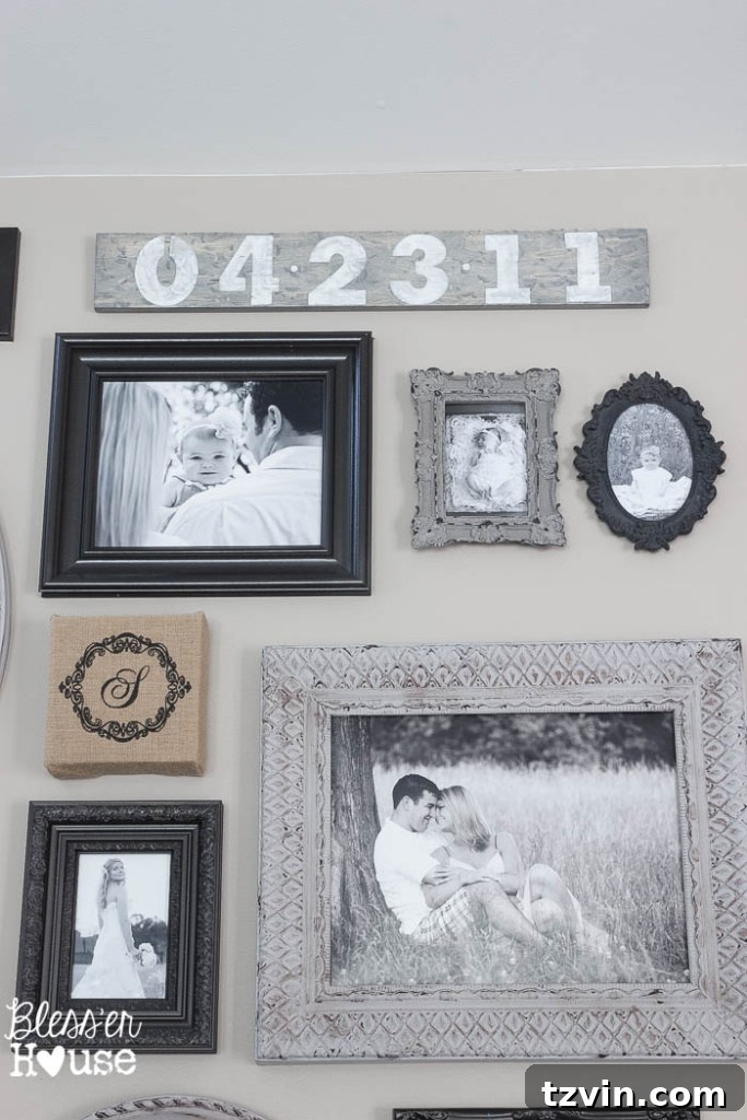 Handcrafted Driftwood Anniversary Keepsake 11 Anniversary Date Driftwood Sign | Bless'er House