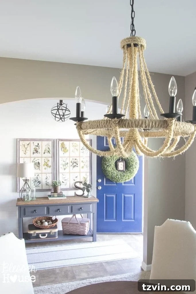 Foyer Transformation: Console Table Refresh 16 Finished Foyer