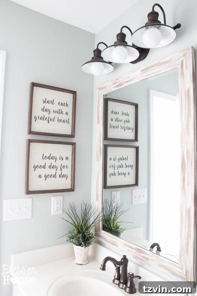 Finished Typography Sign