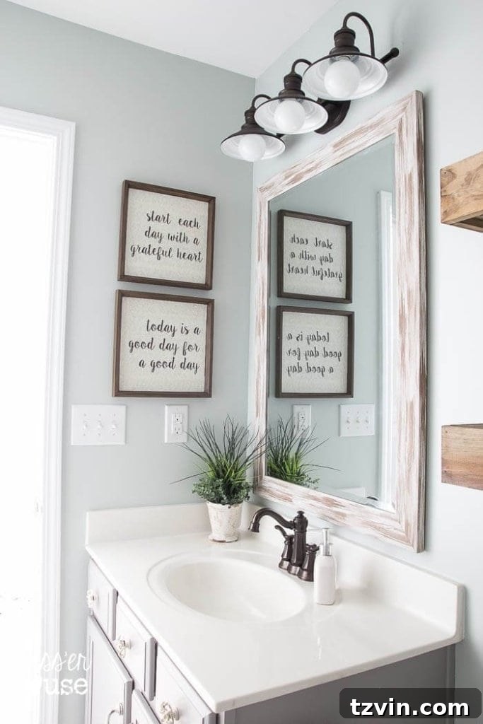 Typography Signs in a vignette