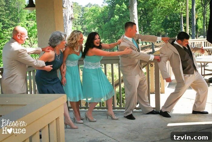 Lakeside Love Story: From Then to Forever 23 Groom and groomsmen
