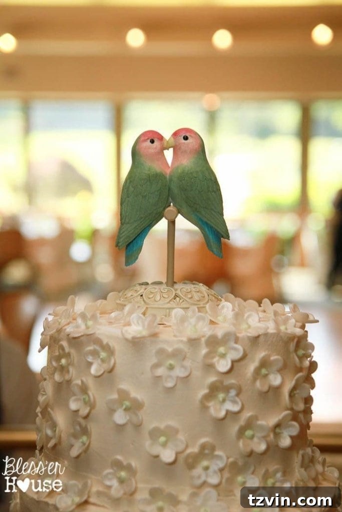 Lakeside Love Story: From Then to Forever 10 Cake topper
