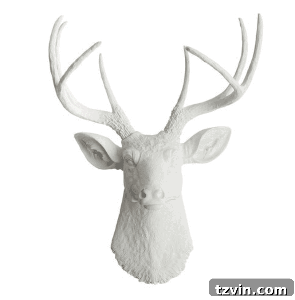 Modern Rustic Master Bedroom Design Plan | www.blesserhouse.com | faux taxidermy