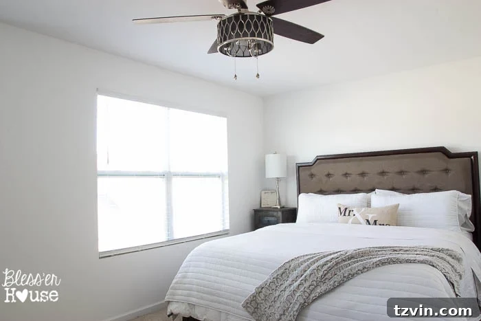 Modern Rustic Master Bedroom Design Plan | www.blesserhouse.com