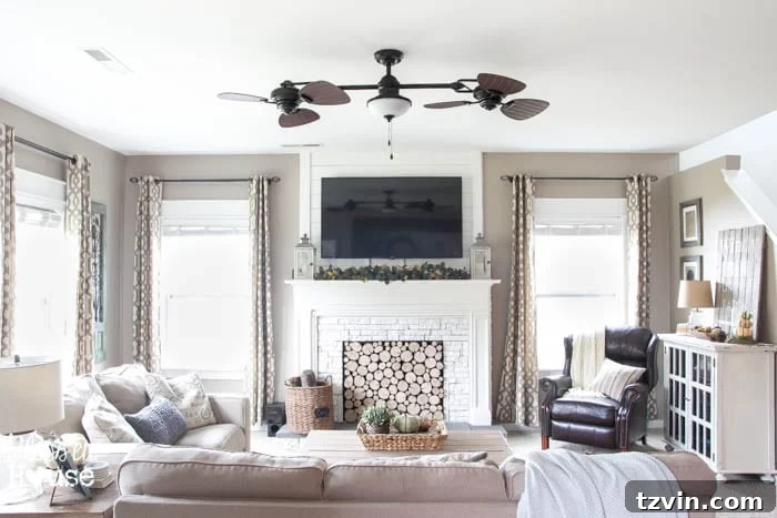 Unlock Designer Paint Colors for Less 12 Living room and kitchen with Sherwin Williams Perfect Greige paint