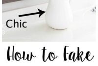 Creating Faux Ironstone from Thrift Store Treasures