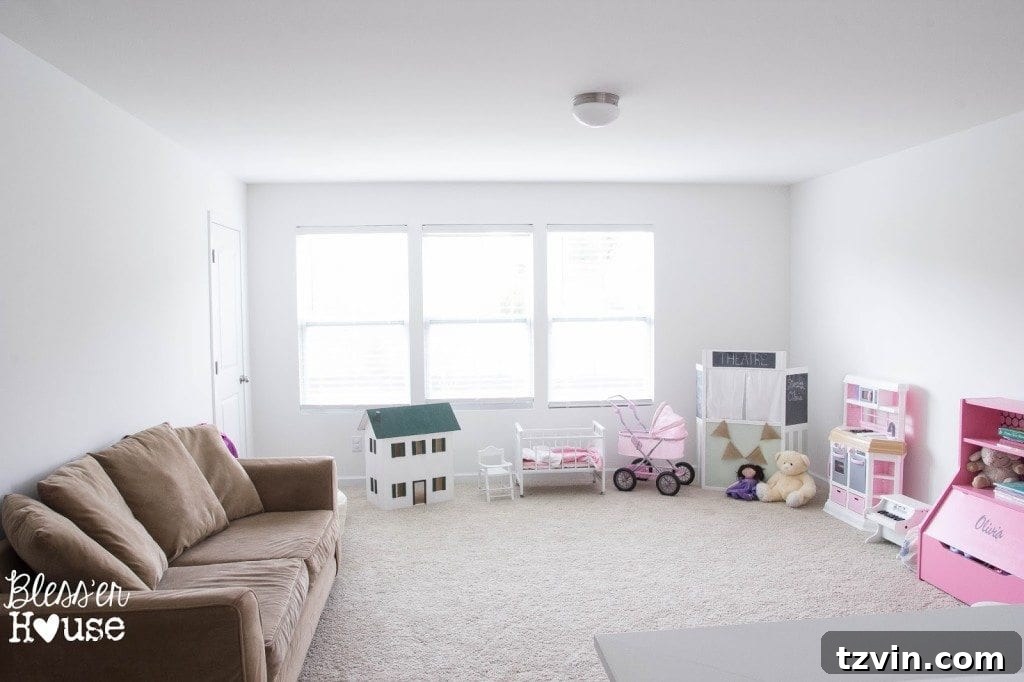 Craft Closet Chaos to Creative Order 13 Playroom Before Makeover | blesserhouse.com