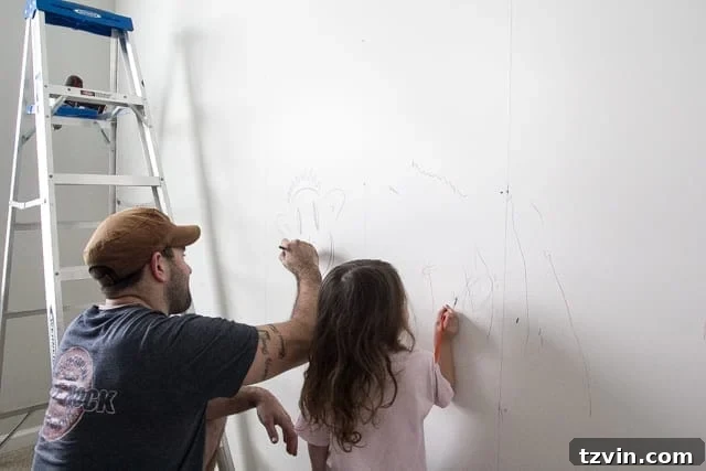DIY Planked Board and Batten Accent Wall Part 1 | blesserhouse.com