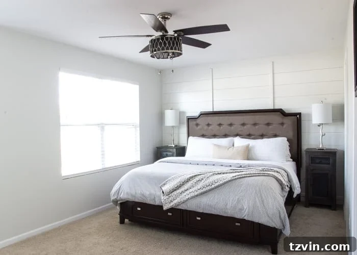 The Big Reveal: Our DIY Planked Board and Batten Accent Wall Transformation 7 DIY Planked Board and Batten Focal Wall Reveal | blesserhouse.com