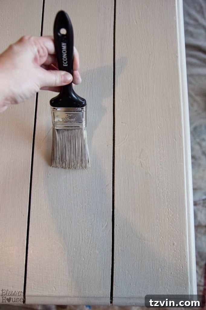 Unlock Vintage Style: DIY Faux Plank Card Catalog Coffee Table 11 DIY Faux Planked Card Catalog Coffee Table | blesserhouse.com
