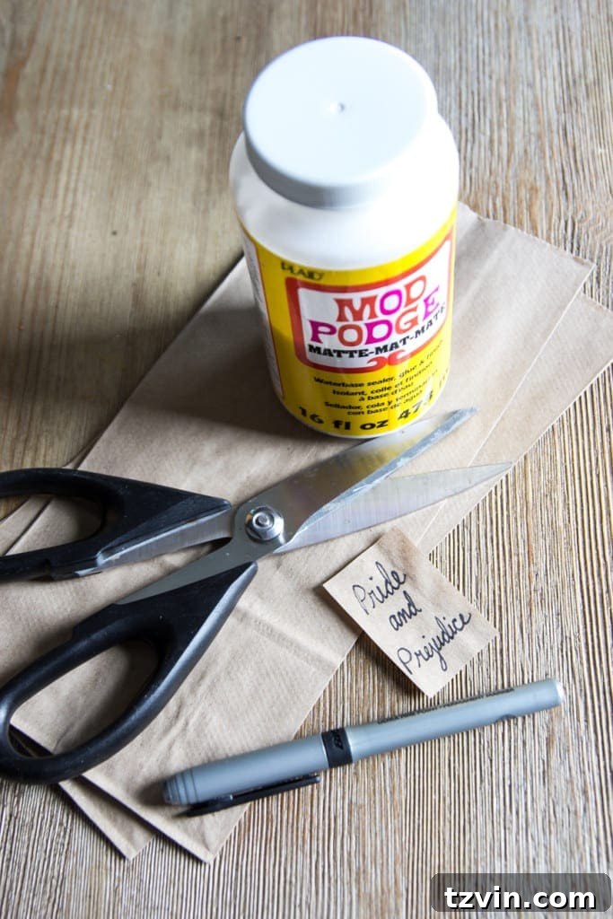Creating Custom Labels for DIY French Mute Books | blesserhouse.com