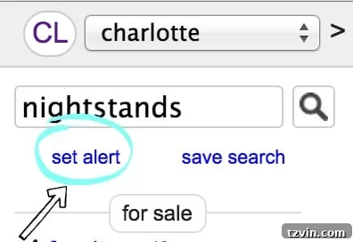 Craigslist Alert Tip