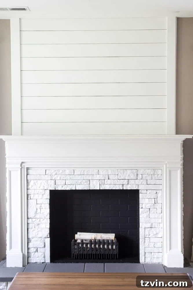 Inspiring Mantel Decor: A Blank Canvas Awaiting Summer Styling
