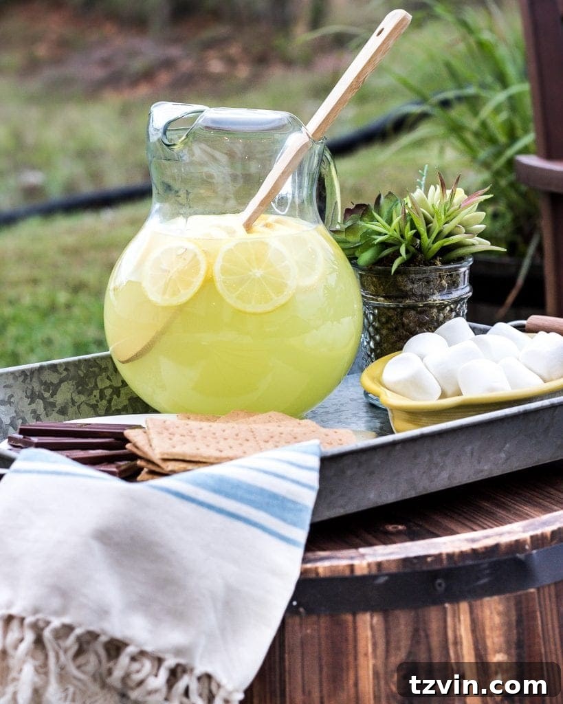 How to Decorate a Small Patio | blesserhouse.com - Utilize a small patio space with chairs at each corner and a fire pit in the middle for function and entertainment. Add outdoor string lights for a cozy ambience.