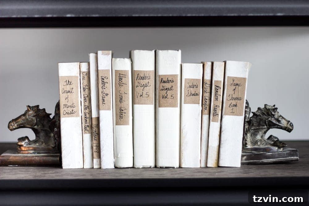 Sentimental Decor on Industrial Office Shelves | blesserhouse.com - Displaying meaningful personal items and thrift store finds.