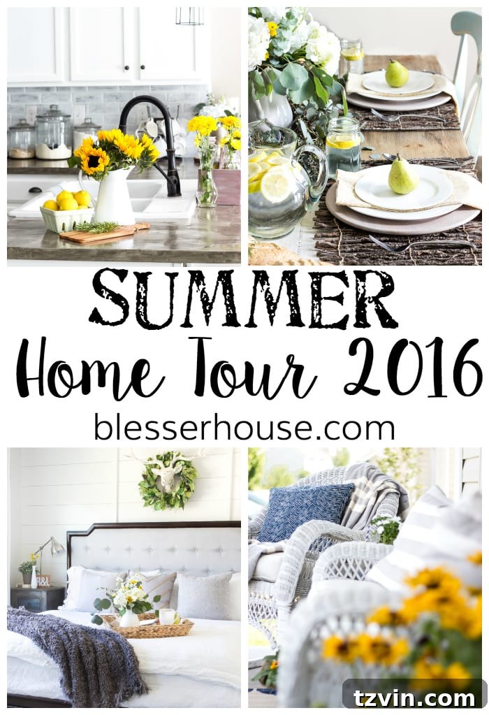 My 2016 Summer House Reveal 2 Summer Home Tour 2016: Porch