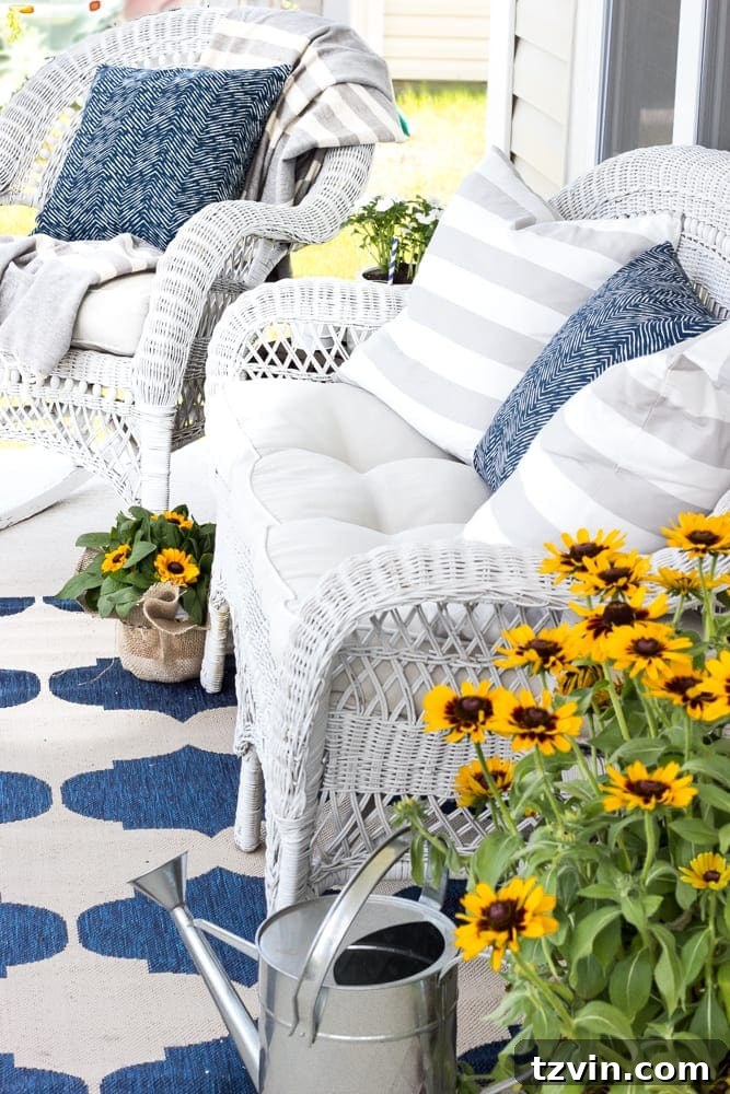 My 2016 Summer House Reveal 3 Summer Porch Decor