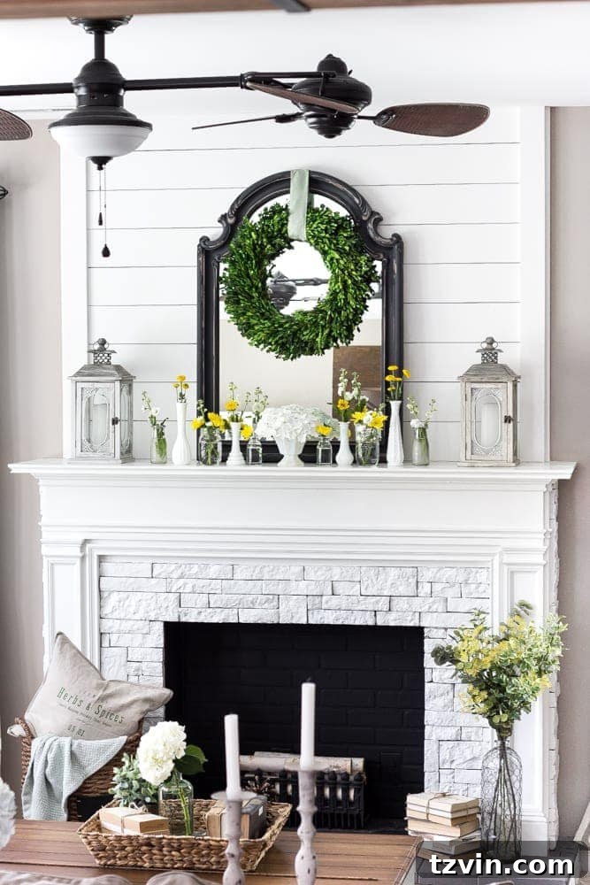 My 2016 Summer House Reveal 23 Living Room Ceiling Fan